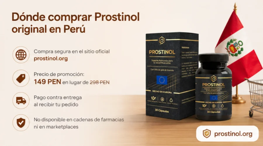 Prostinol original — comprar en el sitio oficial en Perú